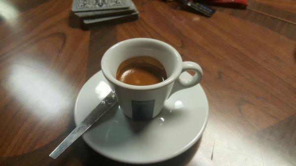 One of the best shots of espresso ever!