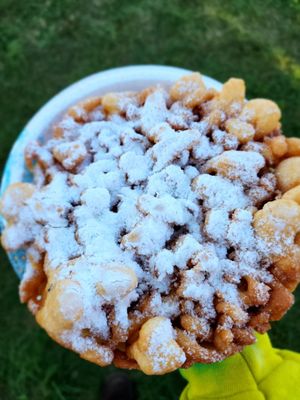 Funnel cakes from the food trucks