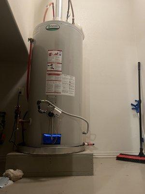 Working hot water heater repaired for 240 dollars instead of $10k I was quoted by a competitor