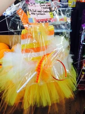 Candy corn costume! How stinking cute?!