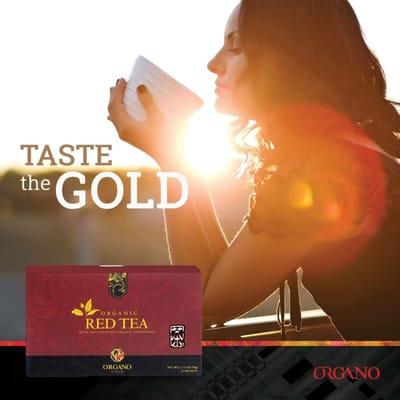 Add some clarity to your day with a cup of Organo™ delicious Red Tea. Refreshing, uplifting and positively balancing.  #ProductOfTheMonth