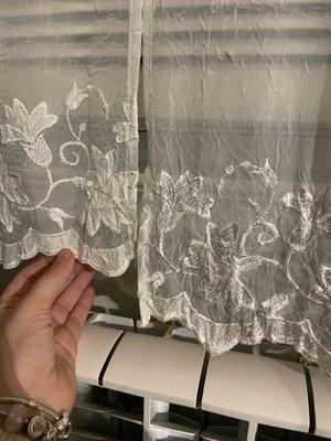 this is the job they did on my grandmother's curtains