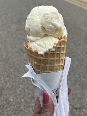 Cake Batter Waffle Cone.