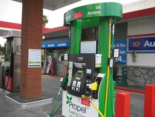 Norwalk Clean Fuel Point, Flex Fuel E85 and Biodiesel.