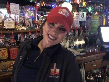 Great bartenders like Claudia who is deployed overseas but will be back