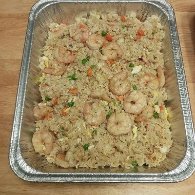 Shrimp fried rice!