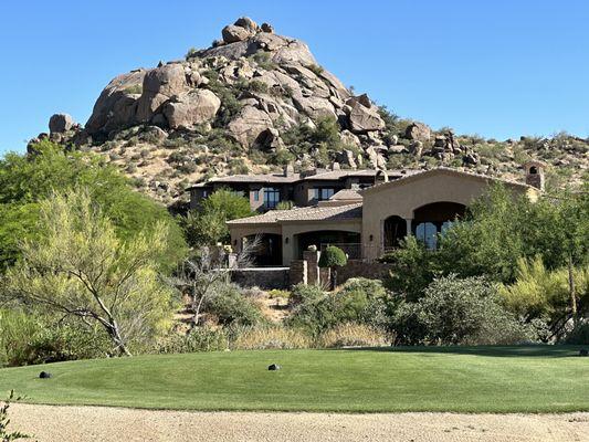 Homes off of the Troon North Monument course