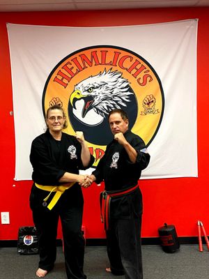 My yellow belt