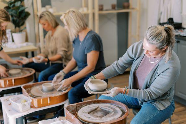 Parker Colorado's First Premier Pottery Studio for Wheel Throwing and Hand Building Clay