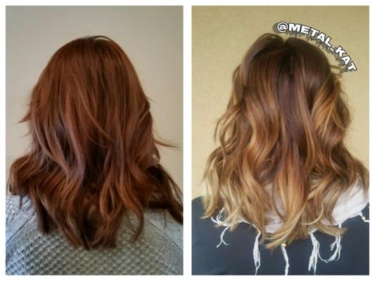 Before|After Hair Painting