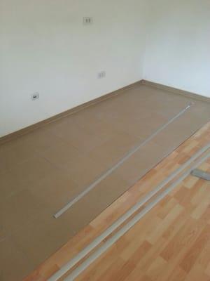 Laminate and tiles