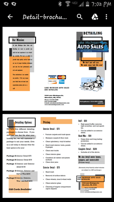 Lake Michigan Auto Sales & Detailing