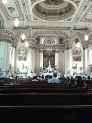 St. Thomas Aquinas Church interior.