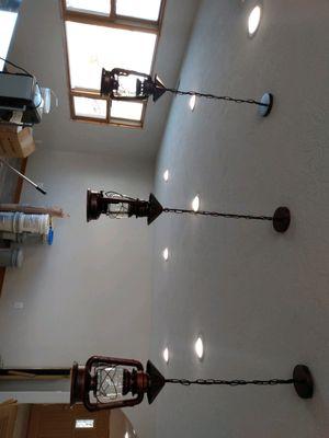 Pendant light installation