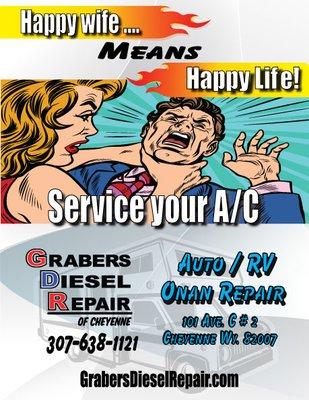 Its A/C Season again !1 Call us today to keep you and yours in the cool.