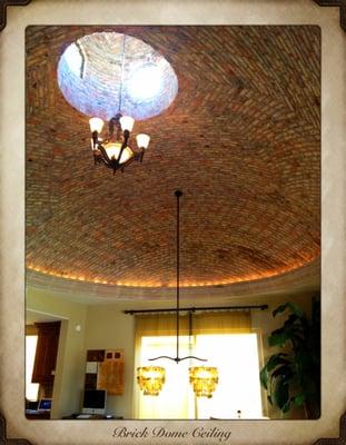 Brick Dome Ceilings