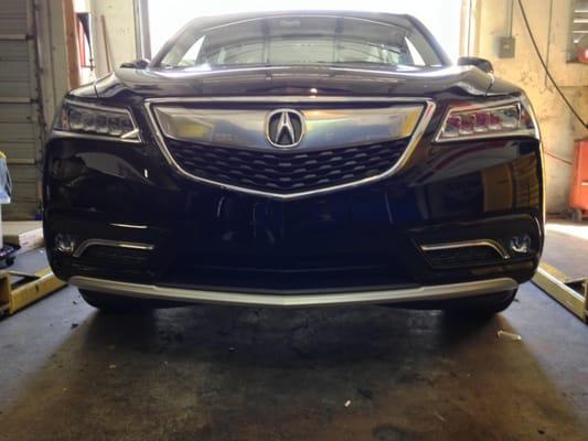 Over 15 years experience and factory training with Honda and Acura. 2015 Acura MDX accessory install.