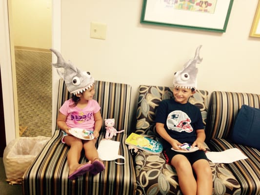 FINS UP! Shark week fun at New Beginnings!