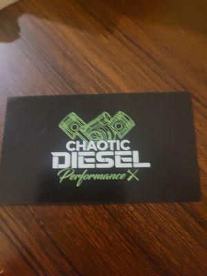 Chaotic Diesel Performance