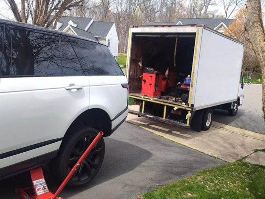 tire change service in Dallas Texas