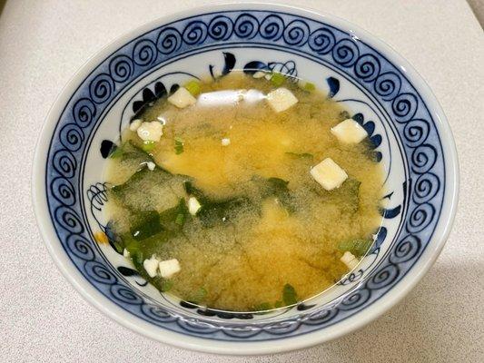 Instant Miso Soup (removed dehydrated tofu and replaced with fresh) - VN