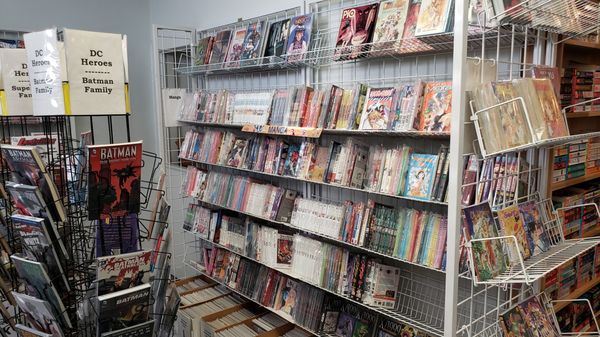 Manga selection.