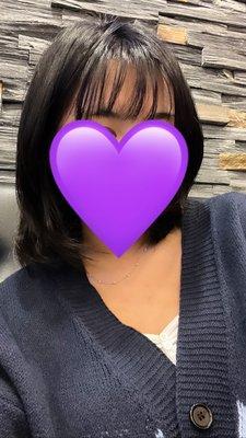 layered hair cut