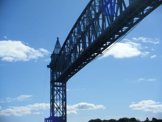 Second longest lift bridge in the world.