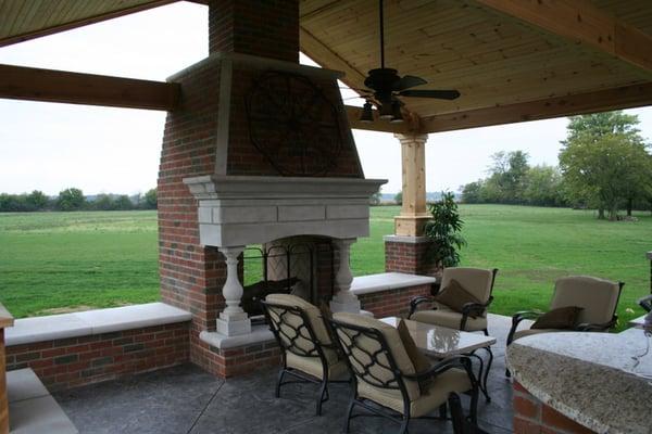 Outdoor kitchens enhance your life!