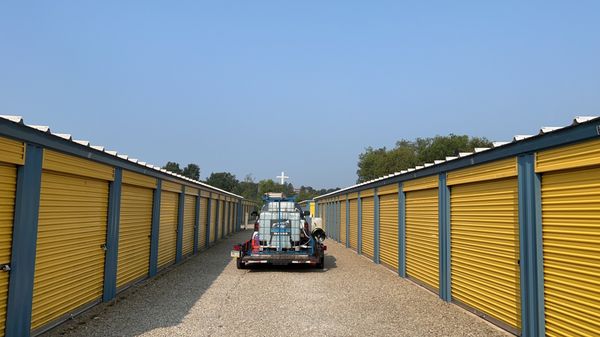 Storage unit cleaning!