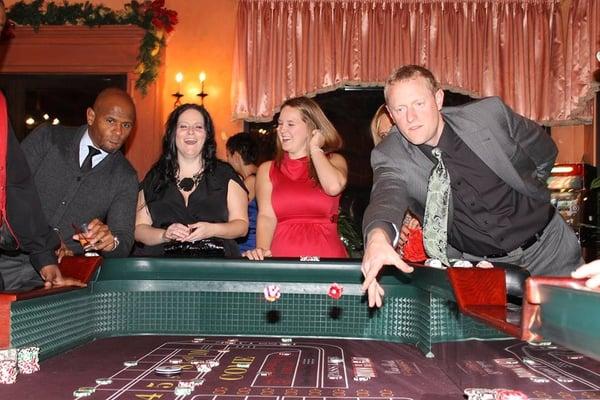 Craps Party Rental