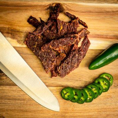 If you're a heat seeker, our Jalapeno Jerky is perfect for you!