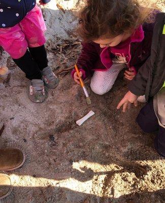 Learning to be an archeologist is so much FUN!!