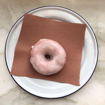 Baked Strawberry Donut ($2.50)