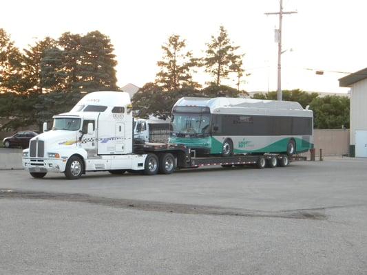 Our bus trailer