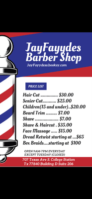 JayFayydes Barber Shop