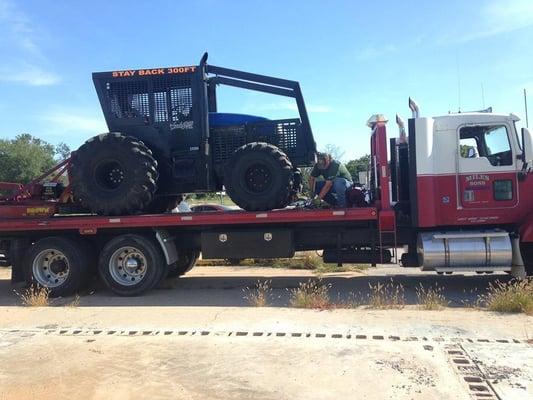 We haul a lot of equipment for Asplundh Tree Service and Crawford Electric Company. Call us today to give you a rate on your ...