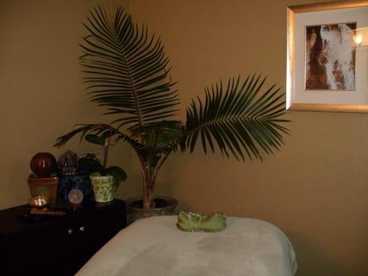 serene space for facials and massage