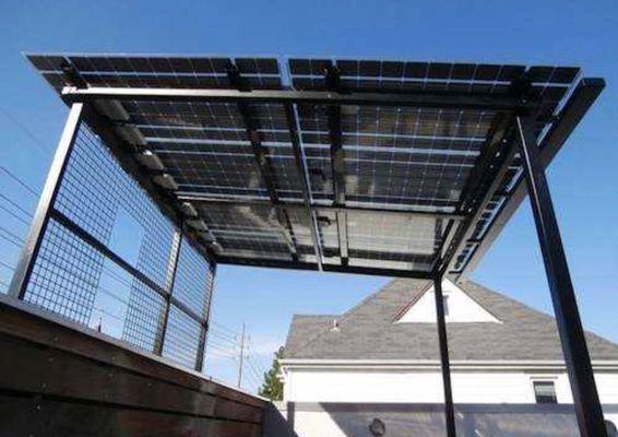 This is an LG 390 Bifacial Solar Panel.