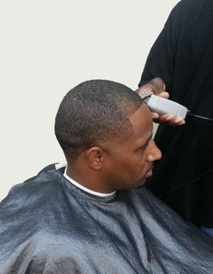 Barbering Services at Top Ends Barber & Salon Studio.