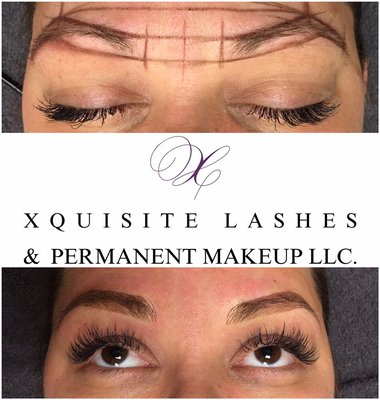 Microblading and Eyelashes