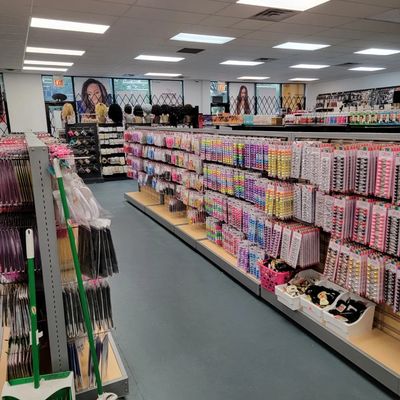 Hair accessories aisle