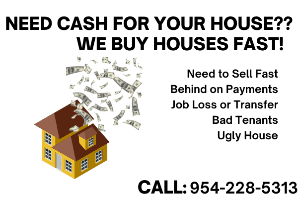 We buy houses all across South Florida!