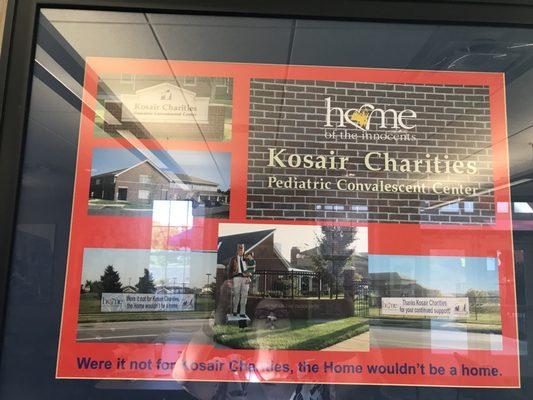 Kosair Charities has helped so many inso many ways. Praise God for blessing this wonderful organization.