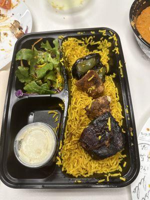 Chicken Kabob Plate