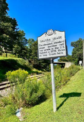 Saluda Grade Historical Marker