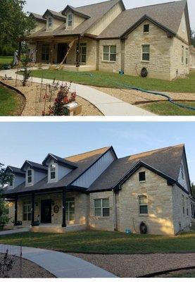 Exterior Painting before and after