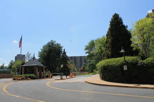 Front gate view