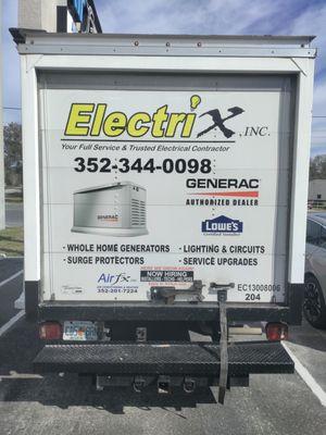 Electrix Truck Back