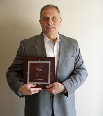 Jeff Grama, Audiologist receives Western US region award for highest patient satisfaction